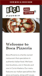 Mobile Screenshot of bocapizzeria.com